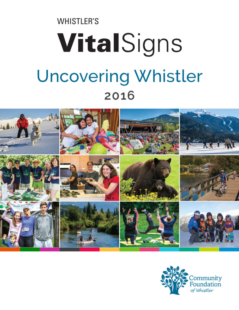 Vital Signs 2016 Report Cover